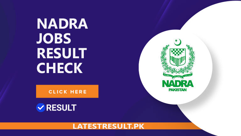 NADRA Jobs Result