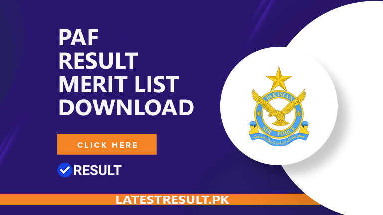 PAF Jobs Result