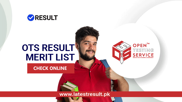 OTS Result 2024 Merit List