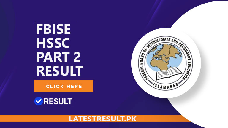 FBISE HSSC Part 2 Result