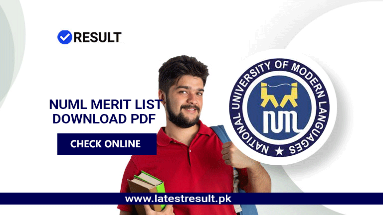 NUML merit List